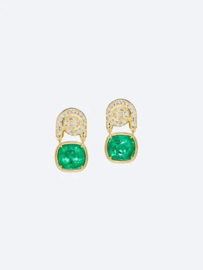 Sekhmet Earrings 18k