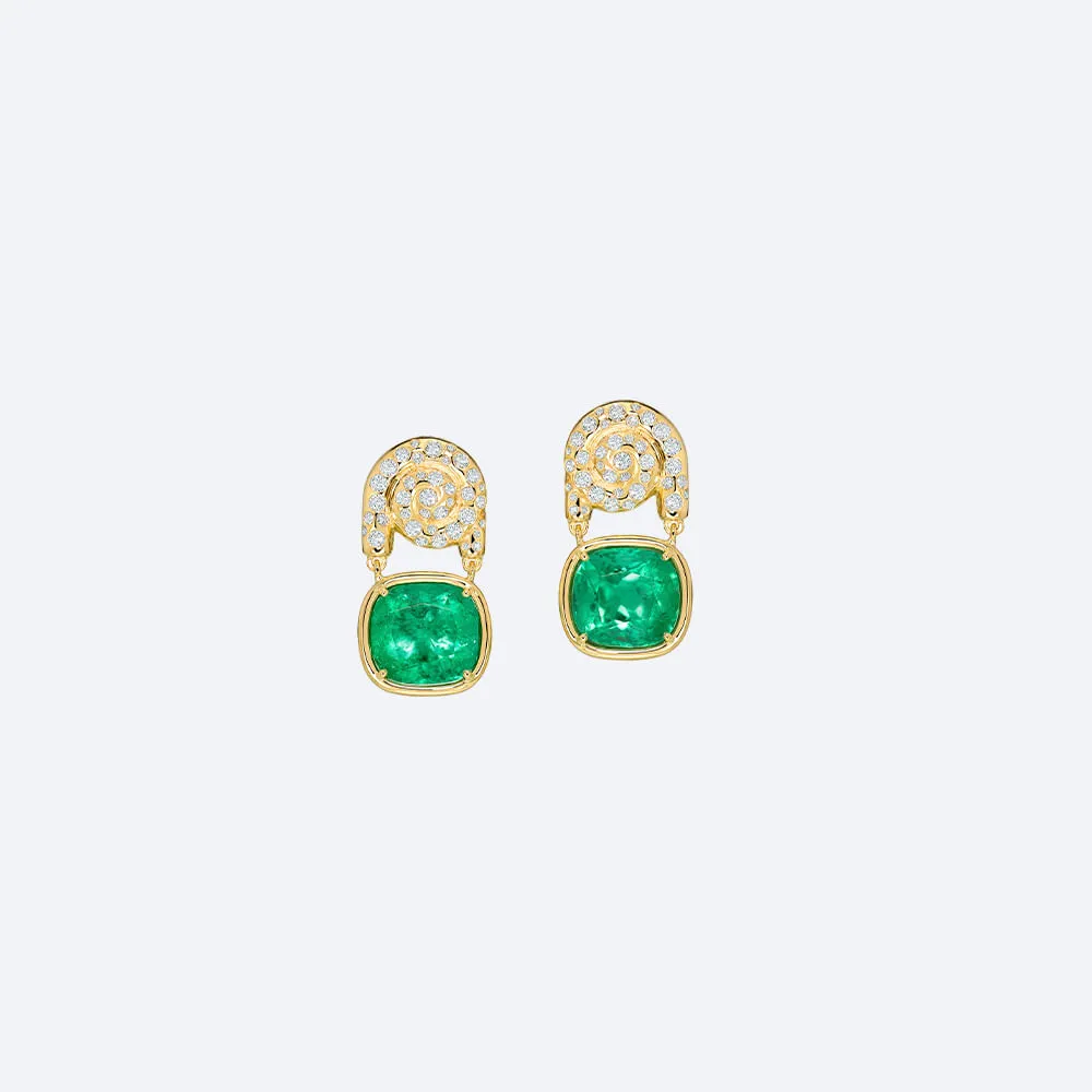 Sekhmet Earrings 18k
