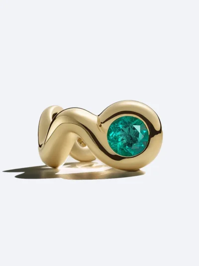 Suzanne Emerald Ring