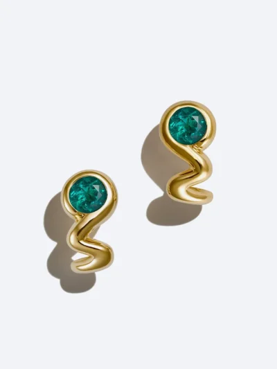 Suzanne Emerald Earrings